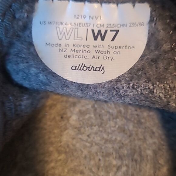 ALLBIRDS GRAY slip on W7 ladies womens shoes designer - Picture 6 of 16